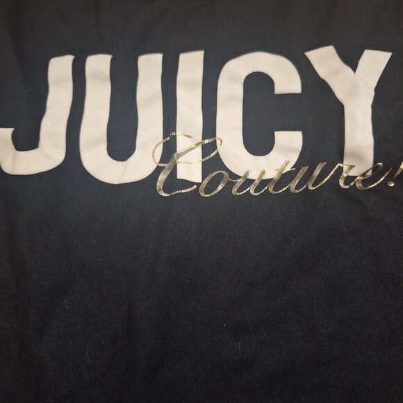 Juicy Couture black tshirt size large - Picture 4 of 4